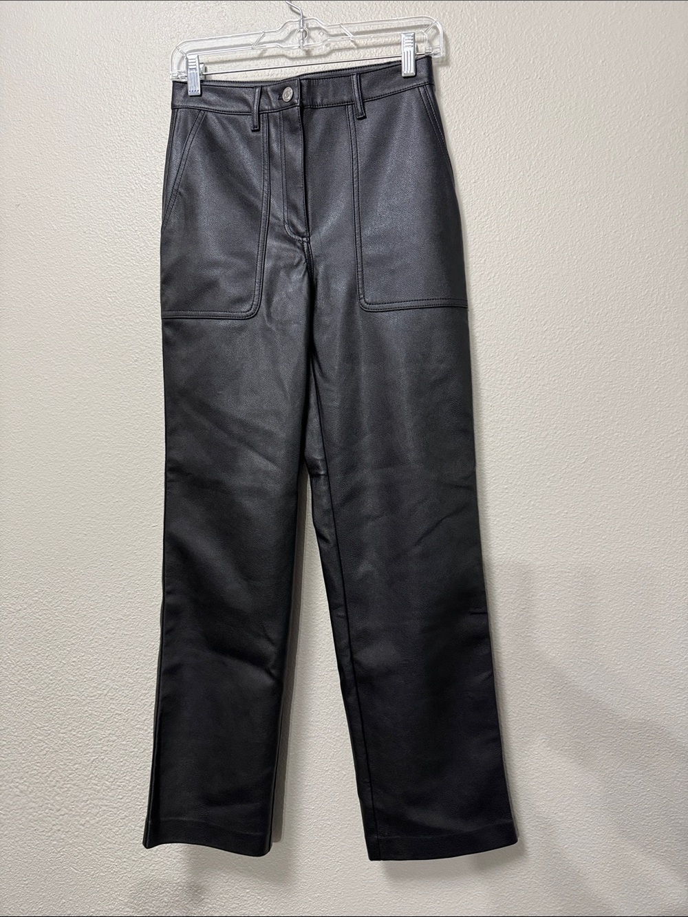 Aritzia Wilfred Free Lucy Vegan Leather Pants